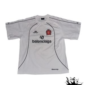 Balenciaga Soccer White T-shirt