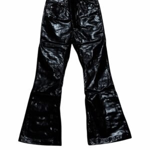 Staxglobal x Mijko Flared Jeans (Leather)