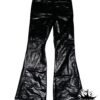 STAXGLOBAL Designer Flared Jeans (Leather) - Image 2