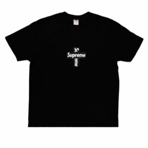 Supreme Cross Box Logo Black T-Shirt
