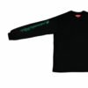 Supreme Embroidered Long Sleeve Green/Black - Image 2