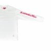Supreme Embroidered Long Sleeve Red/White