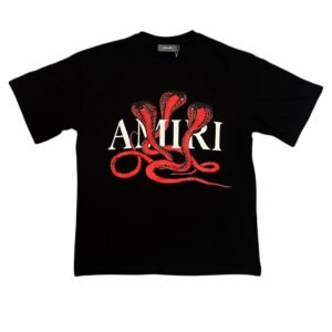 Amiri Three Red Headed Snake T-Shirt
