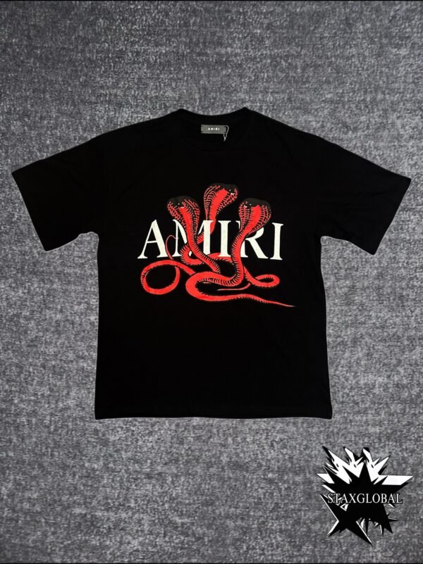 Amiri Three Red Headed Snake T-Shirt (Comes with tags and bags)
