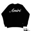 Amiri Crewneck Sweater Embroidered Logo - Image 2