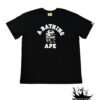 Bape Red Camo College T Shirt - Image 5