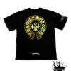 Chrome Hearts Camo Three Horseshoe T-Shirt