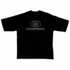 Balenciaga Rhinestone Logo Black T Shirt