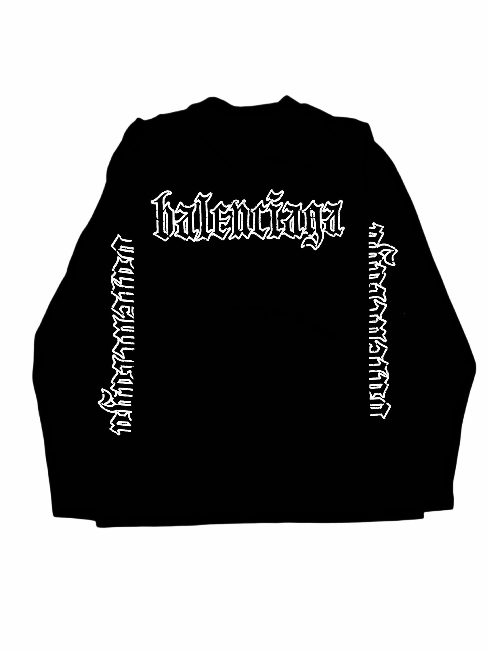Balenciaga Script Long Sleeve - Image 4