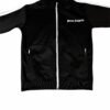 Palm Angels Tracksuit Set SweatPants/Zip Up Black and White - Image 2