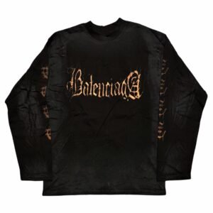 Balenciaga Heavy Metal Sanskrit Long Sleeve