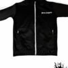 Palm Angels Tracksuit Set Pants/Zip Up Black and White - Image 2