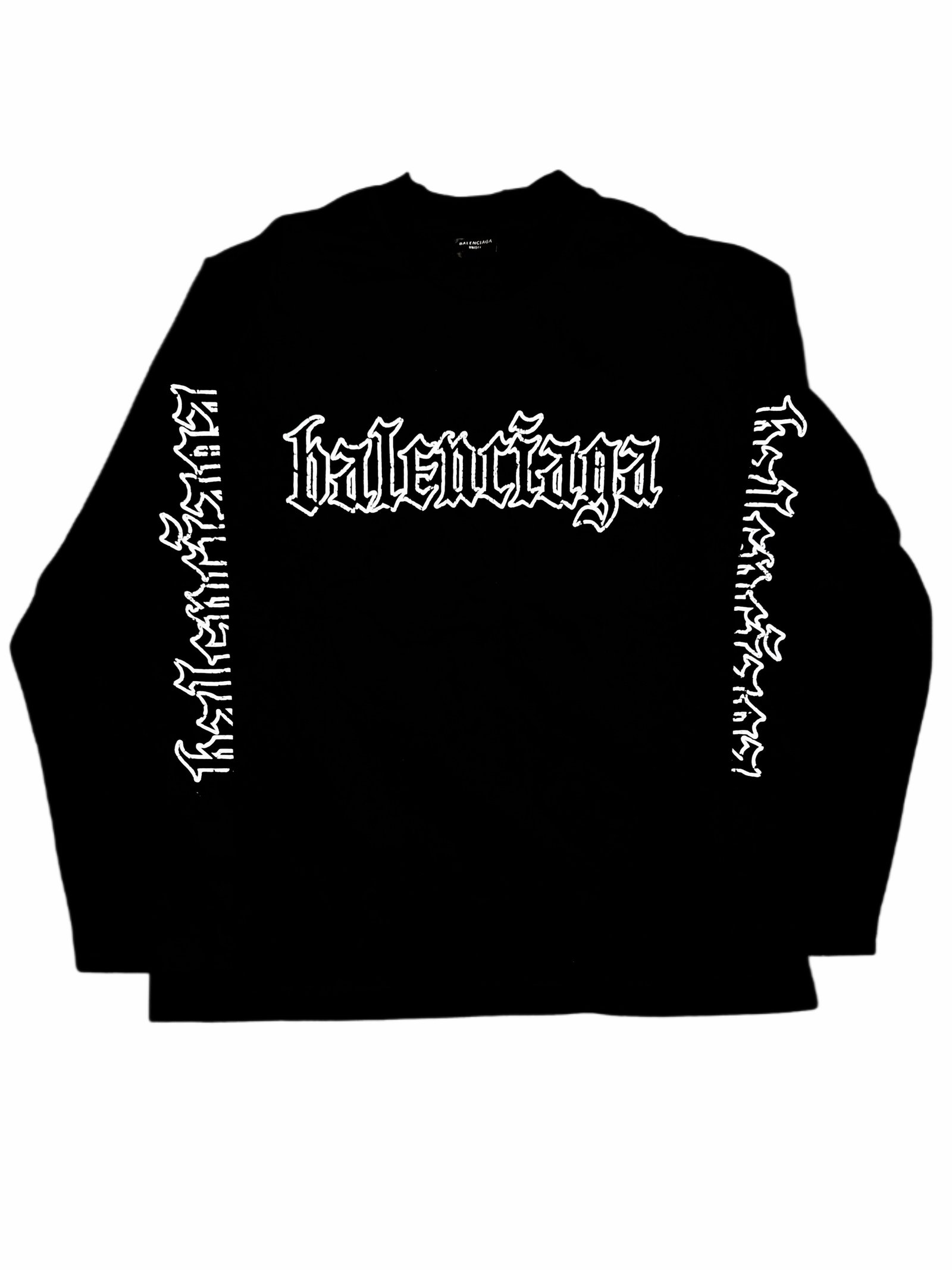 Balenciaga Script Long Sleeve - Image 2