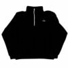 Alo Black Quarter Zip and Sweatpants Set - Image 2