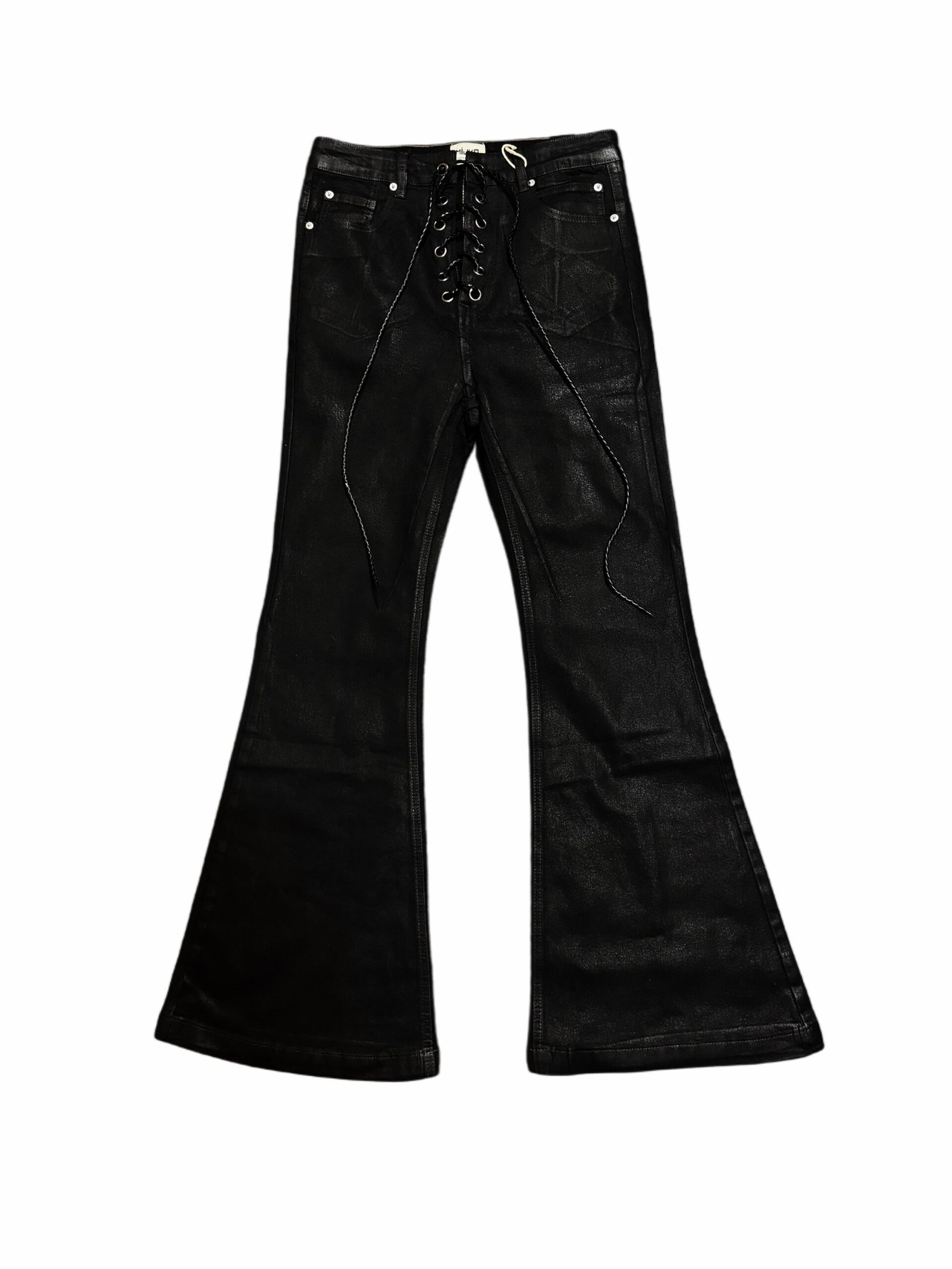 Staxglobal x Mijko Flared Jeans (Laced Up Detail)