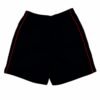 Balenciaga Red Embroidered Logo Shorts - Image 2