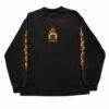 Balenciaga Flame Logo Long Sleeve Shirt