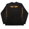 Balenciaga Flame Logo Long Sleeve Shirt - Image 2