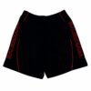 Balenciaga Red Embroidered Logo Shorts