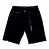 Purple Brand Black Denim Shorts