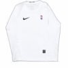 Nike Pro NBA White Compression Slim Fit Long Sleeve Shirt Slim Fit