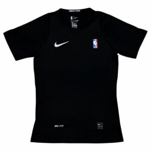 Nike Pro NBA Playoffs Black Compression Slim Fit Short Sleeve Shirt Slim Fit