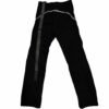 Staxglobal x Mijko Japan Denim Flared Jeans With Silver Zippers - Image 3